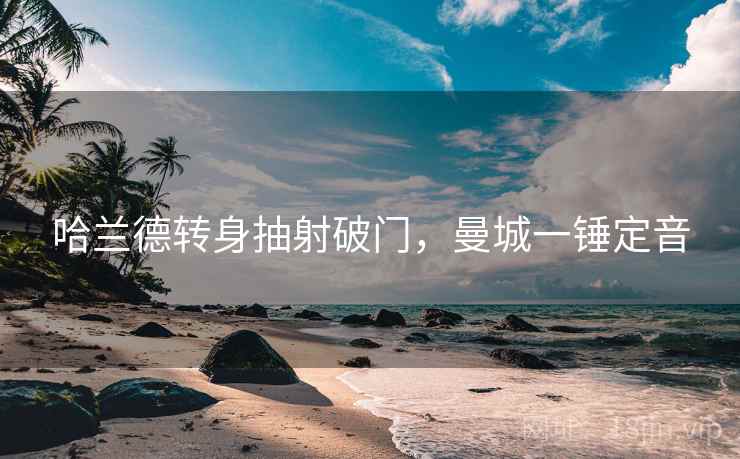 哈兰德转身抽射破门，曼城一锤定音